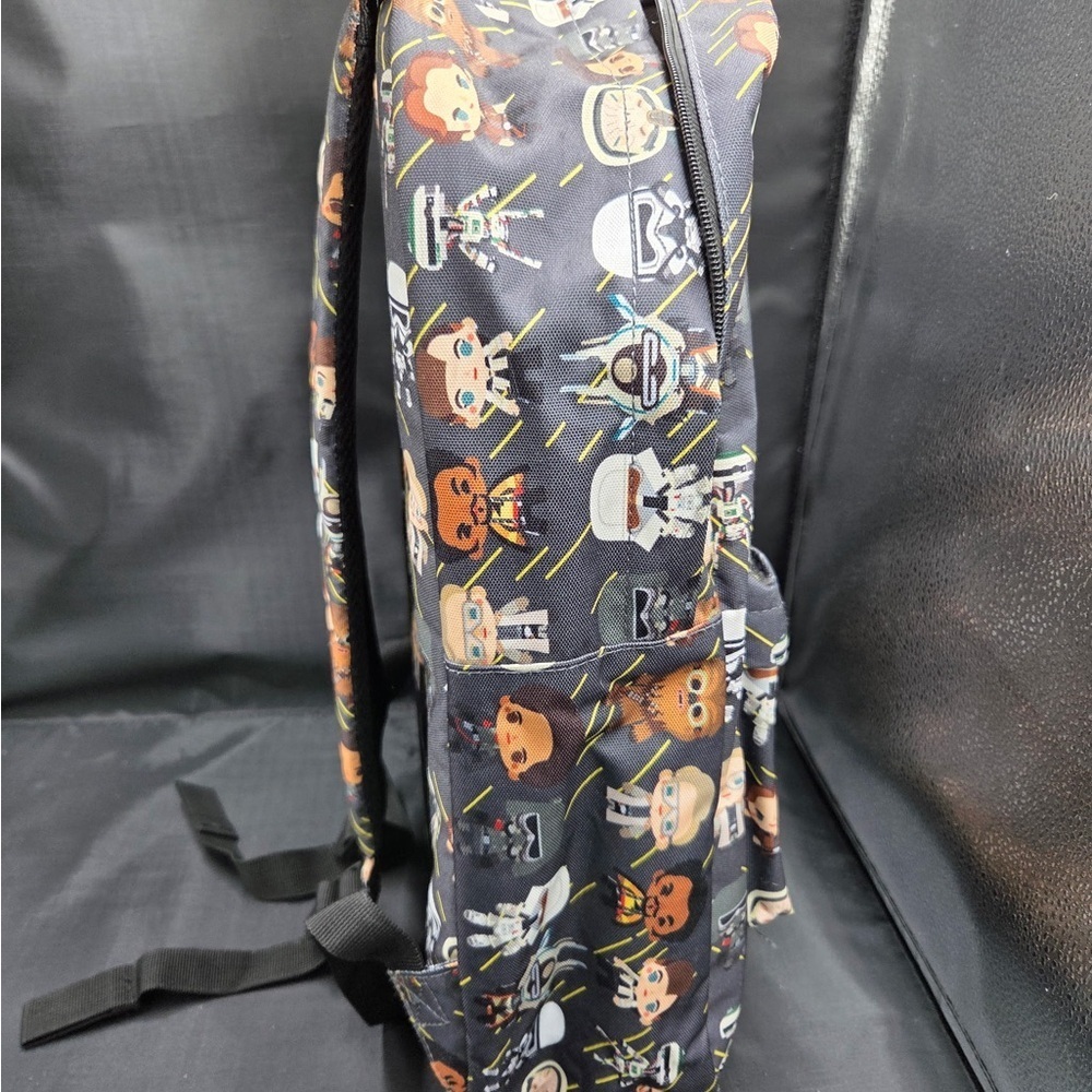 Loungefly Star Wars Character Print Backpack - Black and Brown - Picture 4 of 7